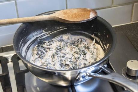 The American way – Pâtes crémeuses au kale
