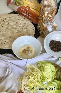 Wrap Buffalo aux légumes racines Wrap Buffalo aux légumes racines