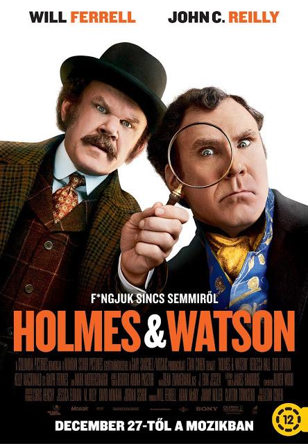 Nouvelles affiches UK pour Holmes and Watson signé Etan Cohen