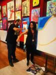 Live painting à Drouot