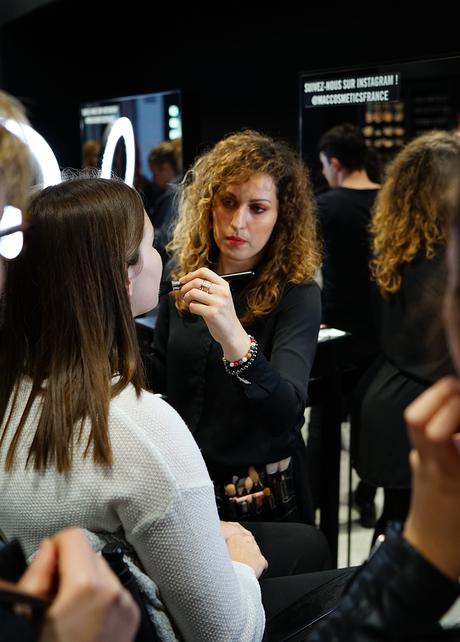 Ma masterclass avec MAC Cosmetics à Mulhouse