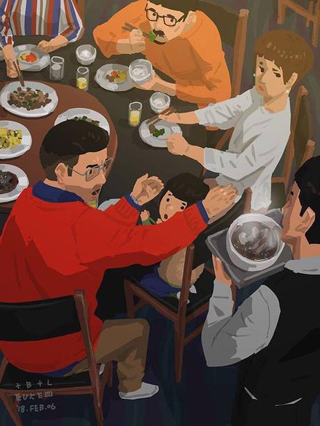 Blue, le papa célibataire qui illustre sa vie quotidienne avec son fils Blue, le papa célibataire qui illustre sa vie quotidienne avec son fils