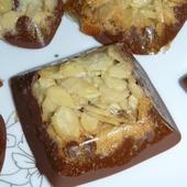 idées cadeaux gourmands pour Noël carrés croquants Amandes et chocolat - Le blog de lesdelicesdethithoad