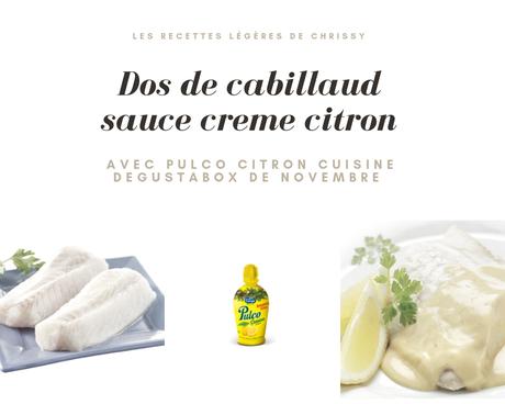 Dos de cabillaud sauce creme citron  (thermomix)