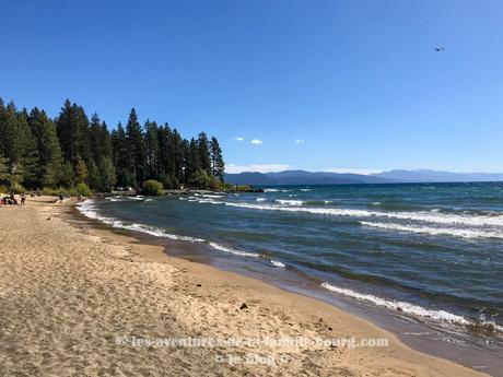 Une journée au Lac Tahoe : Kite surf, plage et glace !