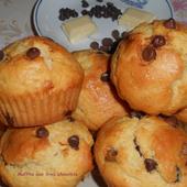 Muffins aux trois chocolat - Mes recettes et photos de gâteaux