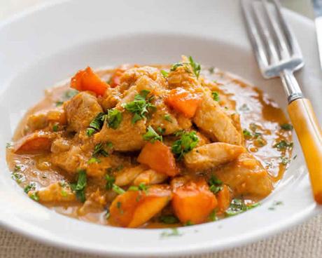 Poulet aux abricots au thermomix