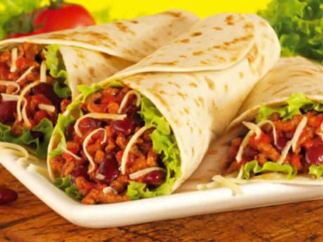 Burritos au poulet et champignons au thermomix