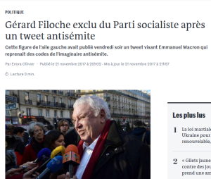 Filoche fait la promotion du nazi Le Lay (mais ne voit pas où est le problème)