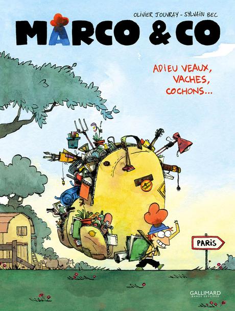 Marco & co, tome 1 : adieu veaux, vaches, cochons...