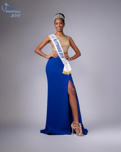 La cinquième favorite pour Miss France 2019: Miss Martinique Olivia Luscap  des Antilles !