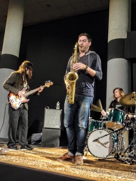 Jazz au Bar avec Félix Masson, Quentin Féron, Yves Alves et Nicolas Royet à la La Passerelle Saint-Brieuc, le 28 novembre 2018 Jazz au Bar avec Félix Masson, Quentin Féron, Yves Alves et Nicolas Royet à la La Passerelle Saint-Brieuc, le 28 novembre 2018