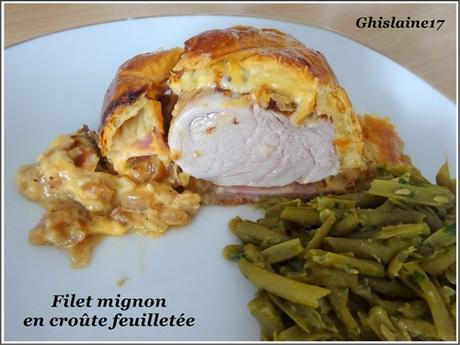 Filet mignon en croûte feuilletée Filet mignon en croûte feuilletée