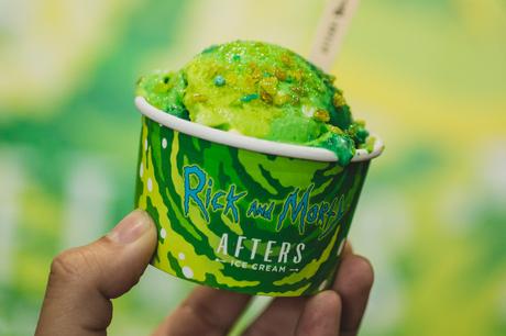 Des glaces Rick et Morty débarquent chez Afters Des glaces Rick et Morty débarquent chez Afters