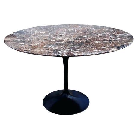 saarinen round dining table black round dining table for knoll round marble dining table at saarinen oval dining table base