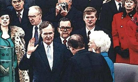 George HW Bush, seigneur républicain des États-Unis