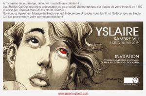 Galerie Glenat  « Yslaire »  5 décembre-16 Janvier 2019