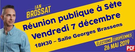 Visite de Ian Brossat à Sète.