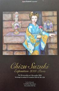 Chizu SUZUKI  exposition 2018  30/11/2018  au 03 Décembre 2018 Hall des Maréchaux (les Arts Décoratifs )