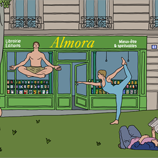Eliz’art à la librairie parisienne Almora