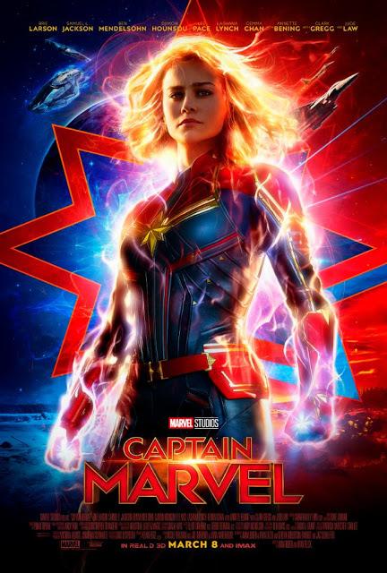 Nouvelle affiche US pour Captain Marvel de Anna Boden et Ryan Fleck