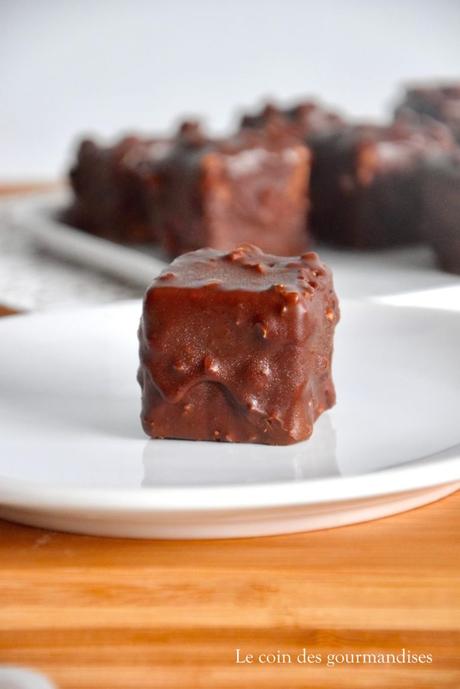 Les cubes rochers au chocolat : entre croquant, fondant et croustillant