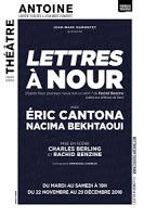 Lettres à Nour, au Théâtre Antoine