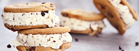 Sandwich à la crème glacée et biscuits Sandwich à la crème glacée et biscuits