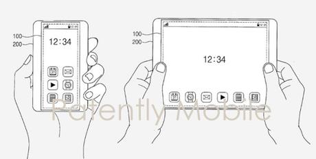 Samsung dépose un brevet pour un écran qui peut s’étirer.