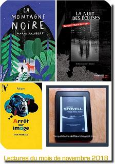 Livres présentés pendant le mois de novembre 2018