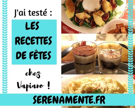 J’ai testé : les recettes de Fêtes chez Vapiano ! A découvrir ! J’ai testé : les recettes de Fêtes chez Vapiano ! A découvrir !