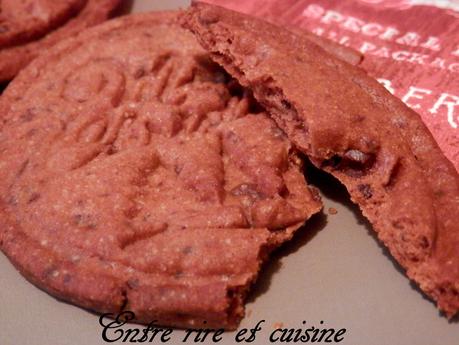 Biscuits Noël croustillants chocolat épices "pain d'épices&quot;