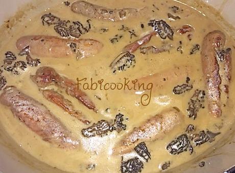 Poulet aux morilles et vin jaune Poulet aux morilles et vin jaune