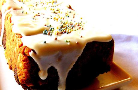 Gâteau marbré orange chocolat