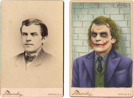 Il transforme les portraits de nos ancêtres en héros de la pop-culture Il transforme les portraits de nos ancêtres en héros de la pop-culture