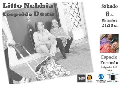 Un nouveau disque de Litto Nebbia ce soir à Espacio Tucumán [à l’affiche]