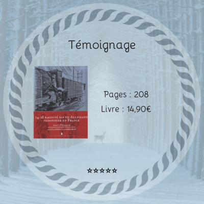 Nuit d’évasion – Souvenir d’un allemand prisonnier en France (1916-1919) » Alexander Langsdorff