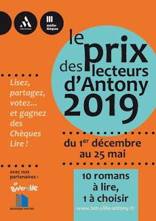 Prix des Lecteurs de la Ville d'Antony 2019