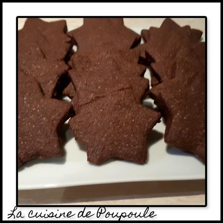 Sablés au chocolat Sablés au chocolat