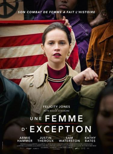 Une femme d’exception, le film de Mimi Leder, sort le 2 janvier 2019