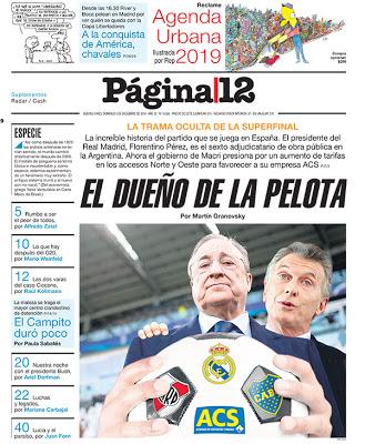 Página/12 s’essaie à l’espagnol et décrypte le choix de Madrid pour la super-finale [Actu]