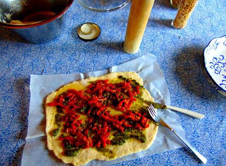 Brioches au pesto et tomates séchées