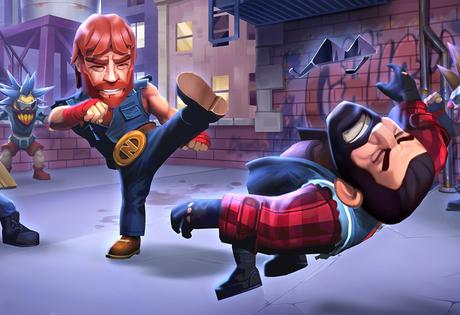 Réel ou virtuel, Chuck Norris est toujours le plus fort sur votre iPhone