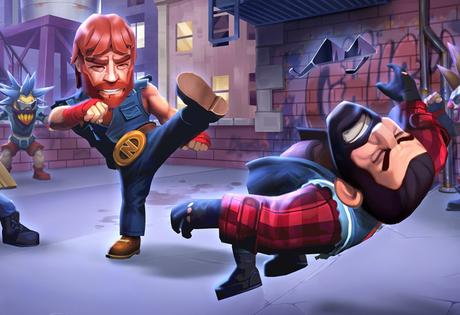 Réel ou virtuel, Chuck Norris est toujours le plus fort sur votre iPhone