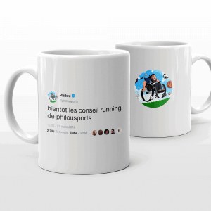 Le mug de Philousports pour aider les enfants handicapés