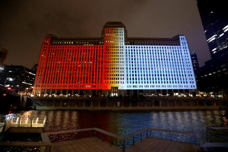 Chicago : plus de 10 000 m2 d’images et de vidéos projetés sur une façade