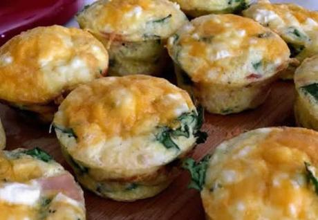 Muffins au jambon et mozzarella au thermomix