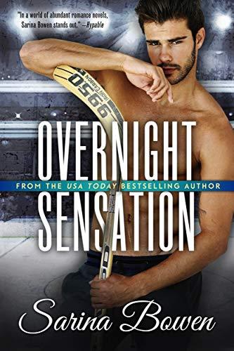 Cover Reveal : Découvrez la couverture et le résumé d'Overnight Sensation, le nouveau roman VO de Sarina Bowen