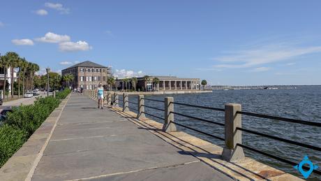 East Battery Charleston harbor