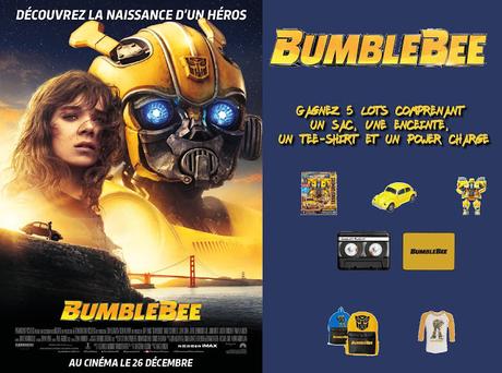 [CONCOURS] : Gagnez votre lot de goodies du film Bumblebee !